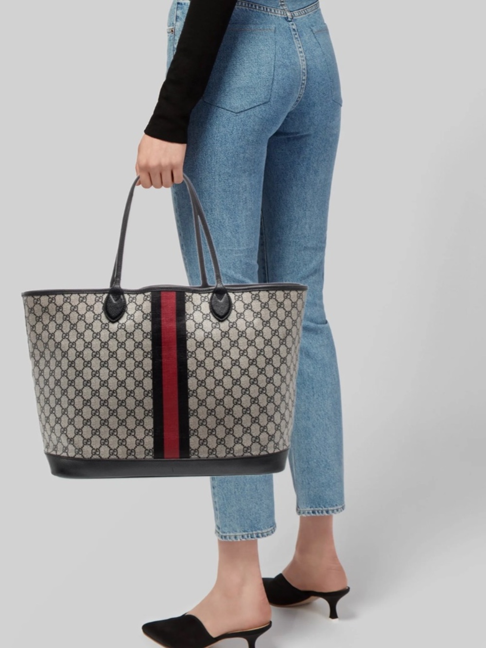 Gucci Ophidia Large Navy Tote